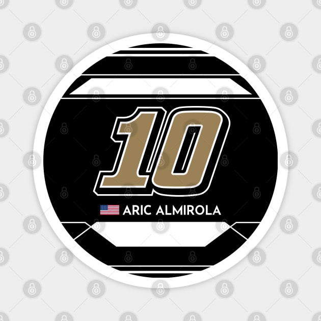 Aric Almirola #10 2023 NASCAR Design Magnet by AR Designs 